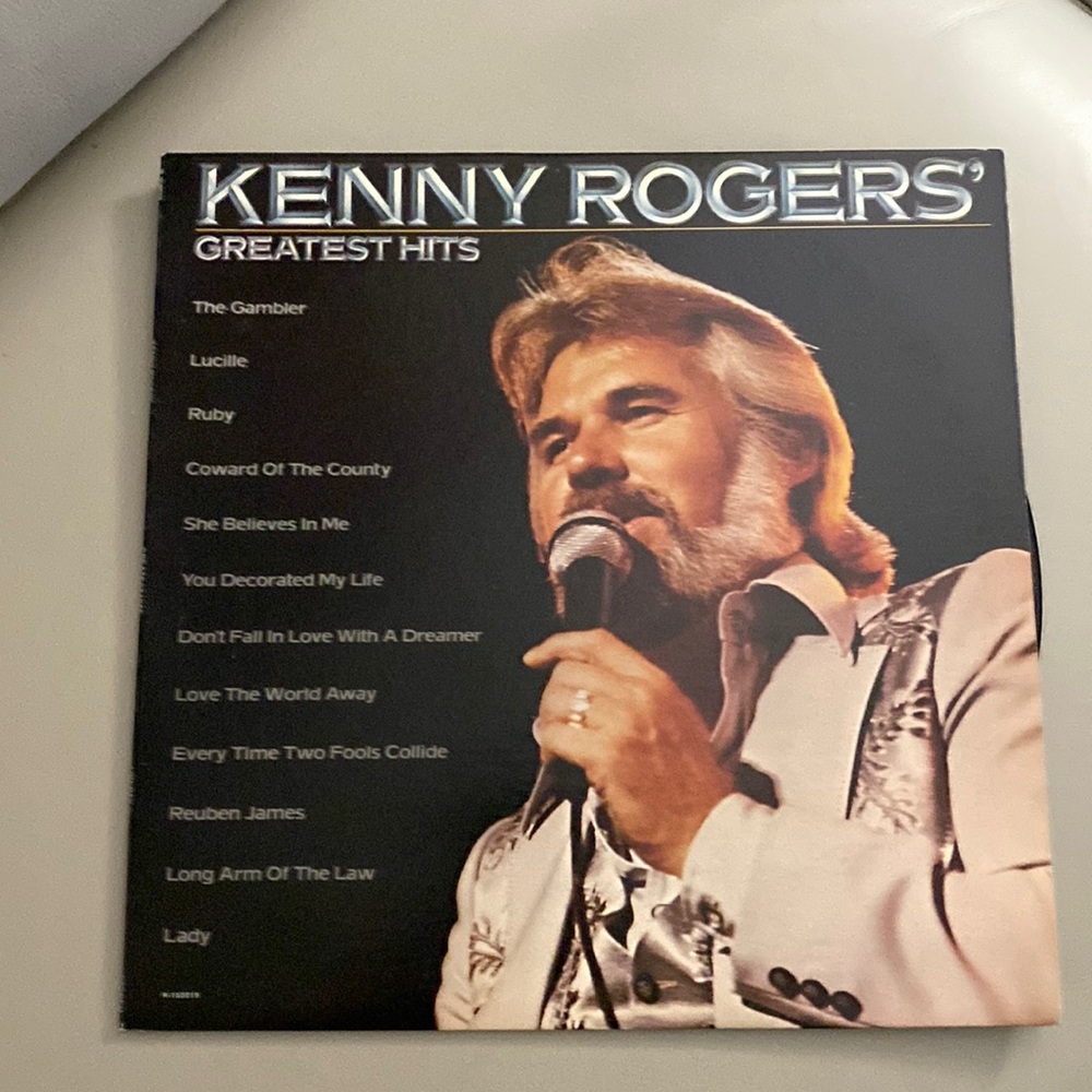 Kenny Rodgers Greatest Hits Album Vinyl Record